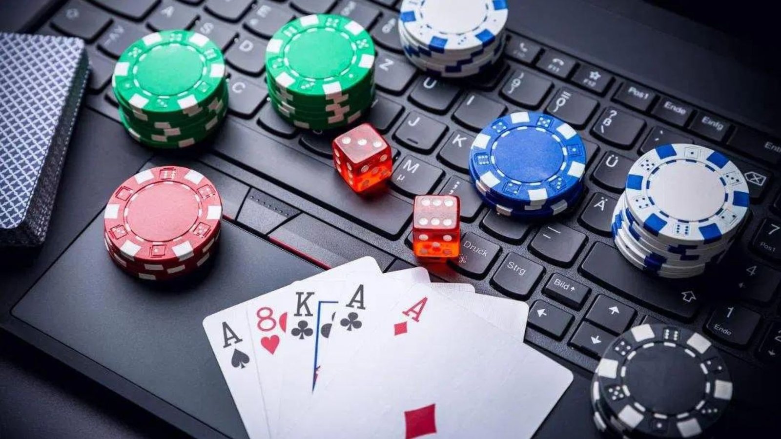 this picture shows Online Casino Games